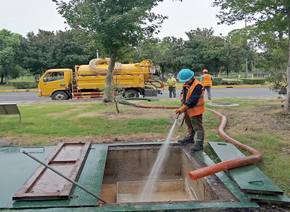 定南化油池清理